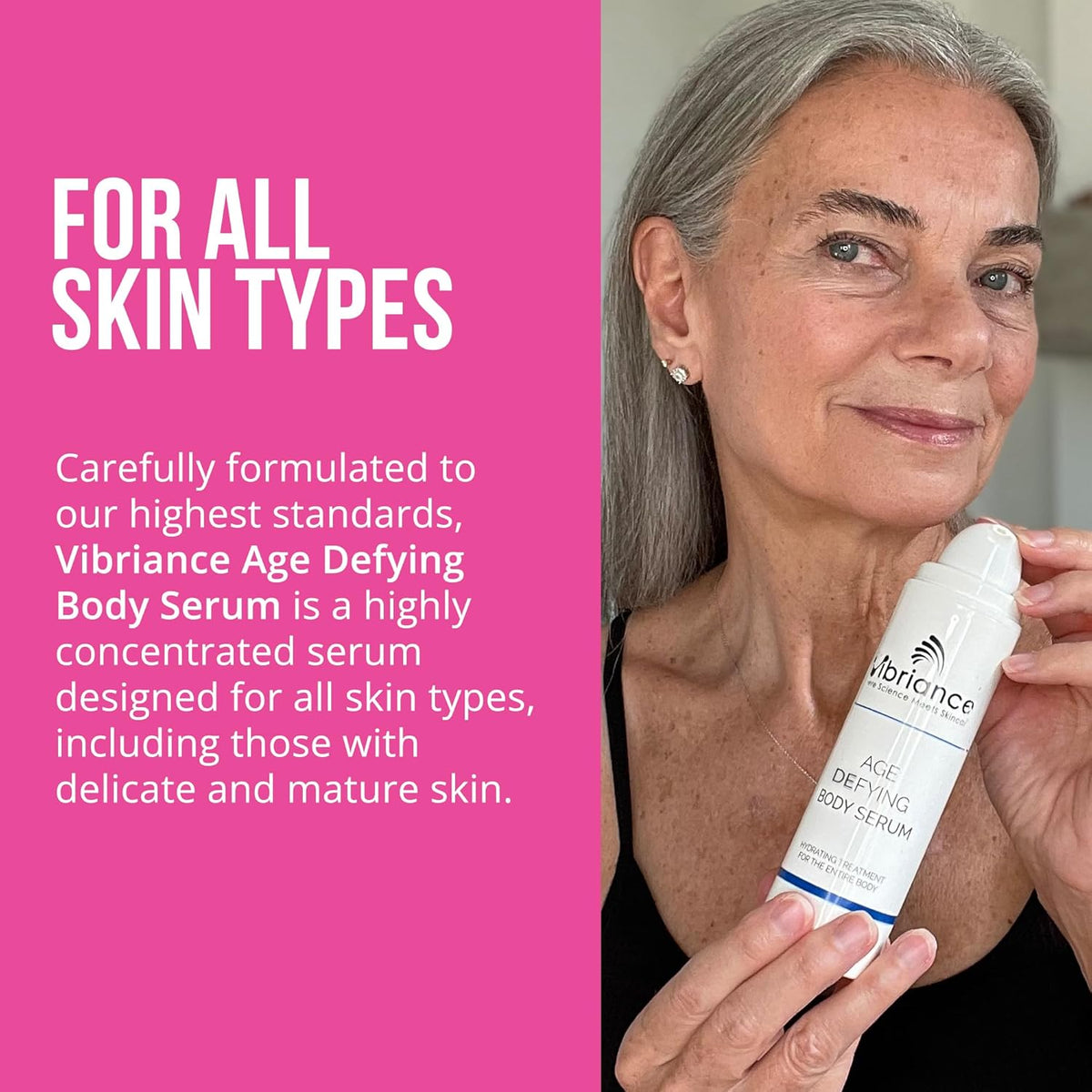 Vibriance Age Defying Body Serum, 4.5 fl oz - Anti Aging and Ultra Hydrating