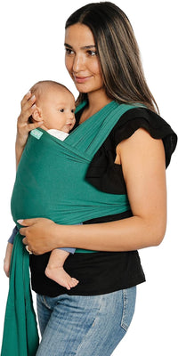 Moby Evolution Wrap Baby Carrier, Emerald