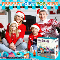 Train Set for Toddlers, Vingtank Kids Toy Trains & Train Sets for 3 4 5 6