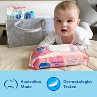 Curash Fragrance Free Baby Wipes -640 Wipes