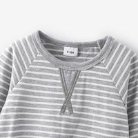 PATPAT Baby Toddler Clothes Striped Pullover Top Shirt Long Pants Set Cotton Infant Fall Spring Outfits 3 Months-3 Years