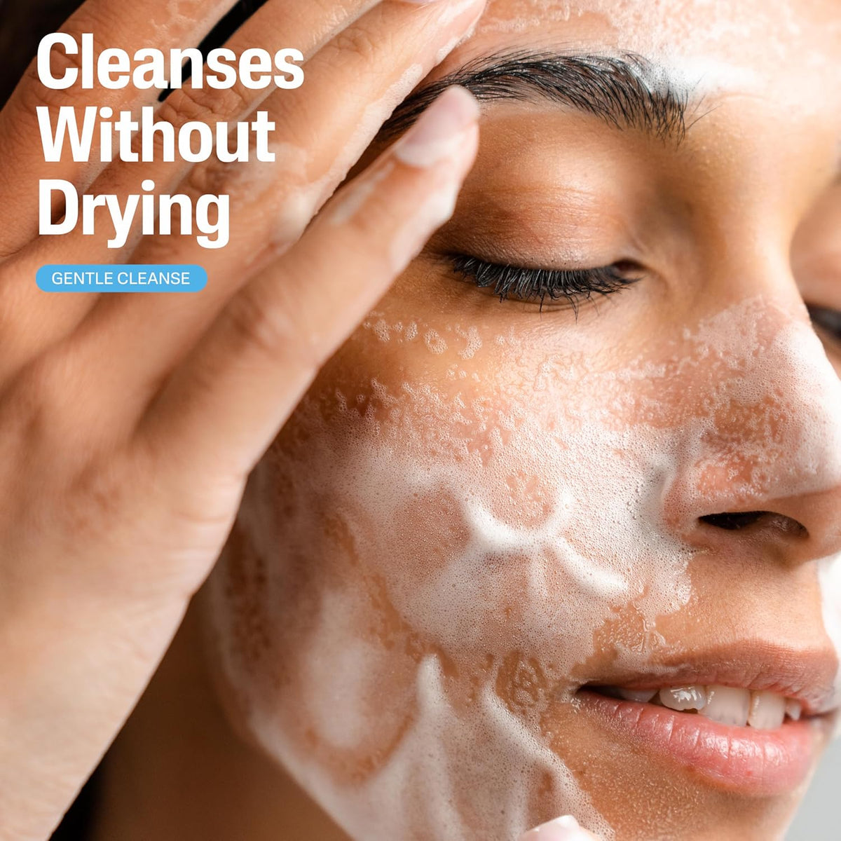 Cetaphil Oil Free Gentle Foaming Cleanser For Dry to Normal, Sensitive Skin, 8oz Pack of 2