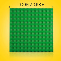LEGO Classic Green Building Plate, Building & Construction Kids Toy for 4+ Year