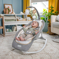 Ingenuity Boutique Collection Rocking Seat - Bella Teddy, Beige