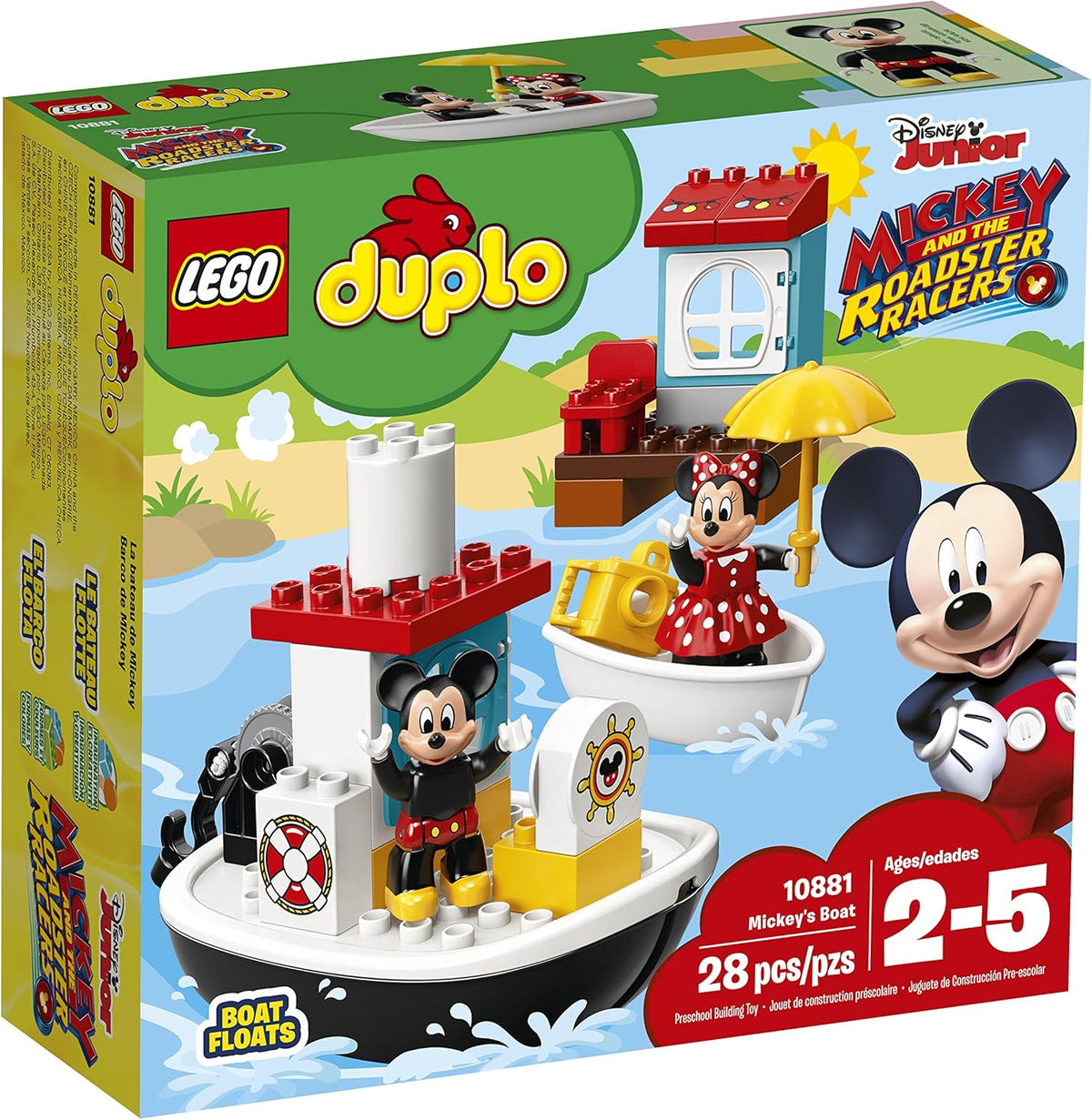 LEGO DUPLO DisneyMickey's Boat 10881 Playset Toy