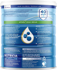 Aptamil Gold+ Reflux Premium Infant Formula, From Birth to 12 Months, 900g