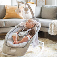 Ingenuity 2-in-1 Lightweight Infant to Toddler Rocker and Baby Bouncer