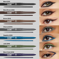 Revlon ColorStay Pencil Waterproof Eyeliner, Smudge-Proof, Eye Makeup with Built-In Sharpener, Packaging May Vary, 201 Black, 2 pack