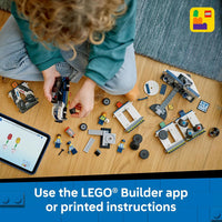 LEGO® City Custom Police Car Garage 60457 Toy Set for Real-Life Heroes Aged 6 and Up