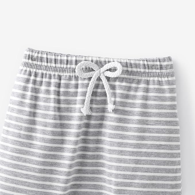 PATPAT Baby Toddler Clothes Striped Pullover Top Shirt Long Pants Set Cotton Infant Fall Spring Outfits 3 Months-3 Years