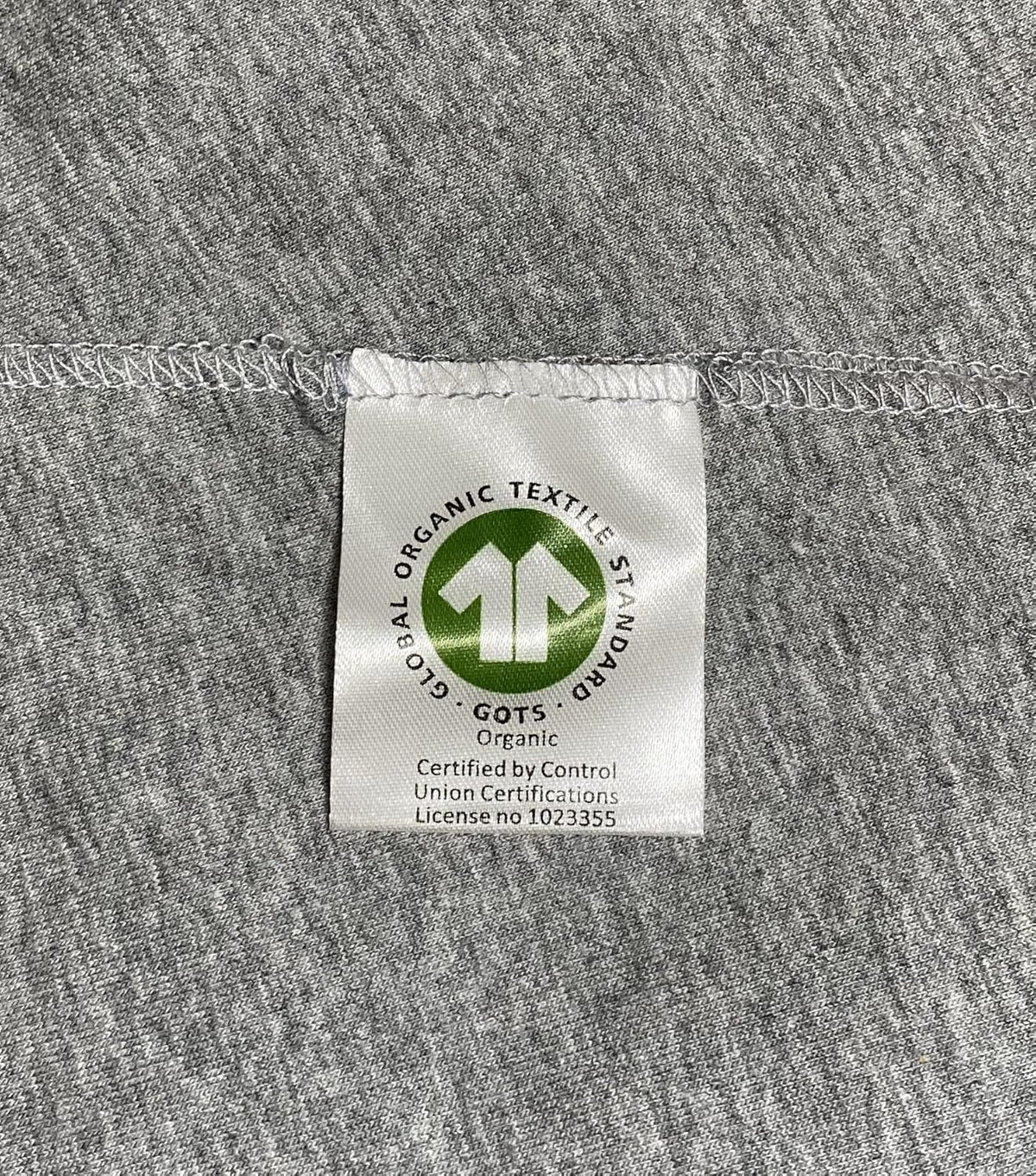 Certified Organic Baby Wrap Carrier, GOTS Organic, Small/Medium or Plus Size, Black or Grey, CPSC Safety Tested
