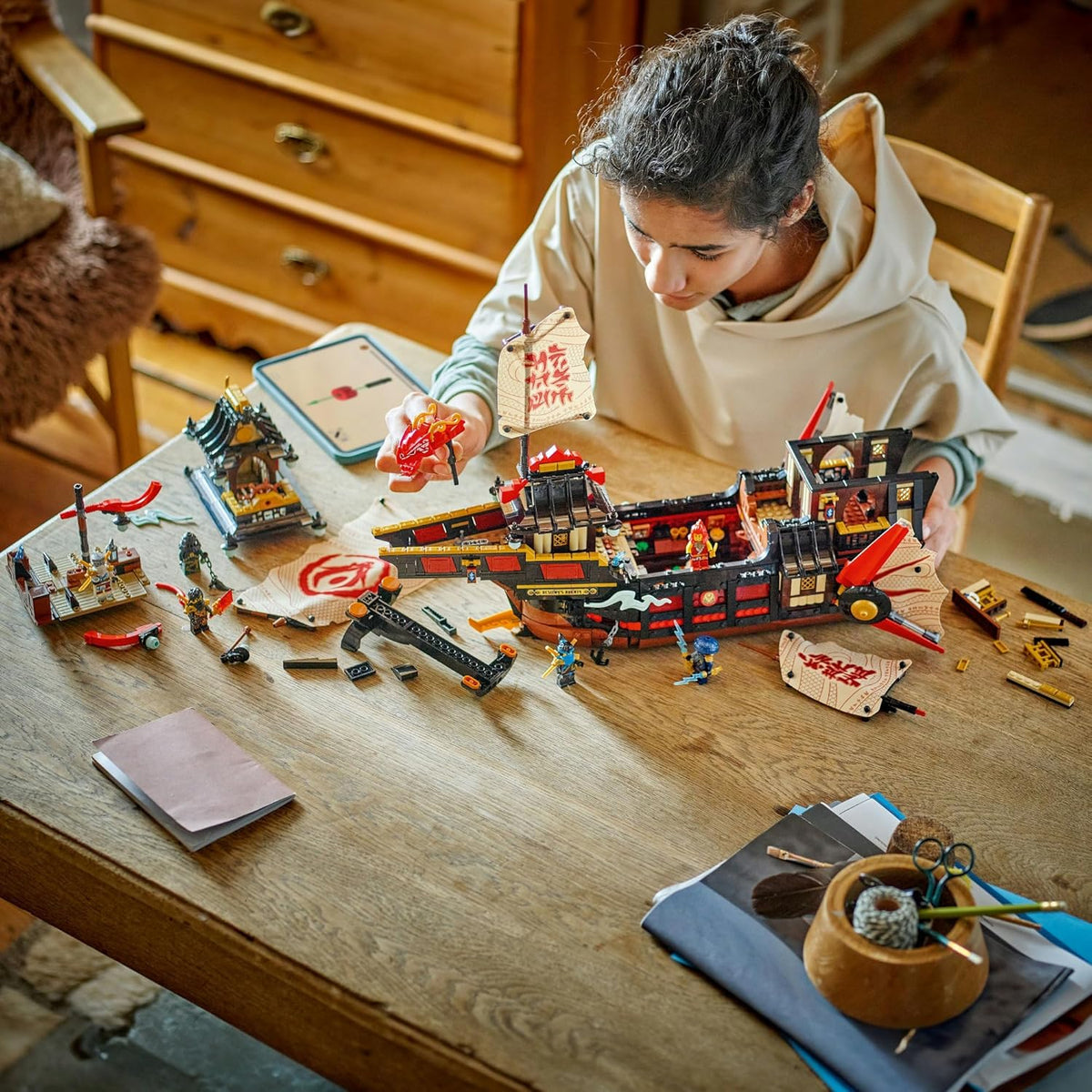 LEGO® NINJAGO® The Temple Bounty 71848 Ship Toy Aged 14 Years Old and up