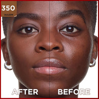 L'Oréal Paris Make-up, waterproof and long-lasting, matting, liquid foundation with high coverage, formula with 4% niacinamide, infaillible 32H matte cover, no. 350 warm, 1 x 30 ml