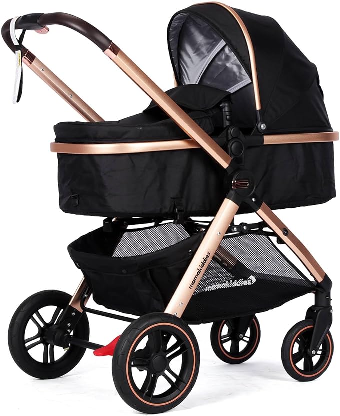 Compact Convertible 2in1 Aluminium Alloy Pram Stroller