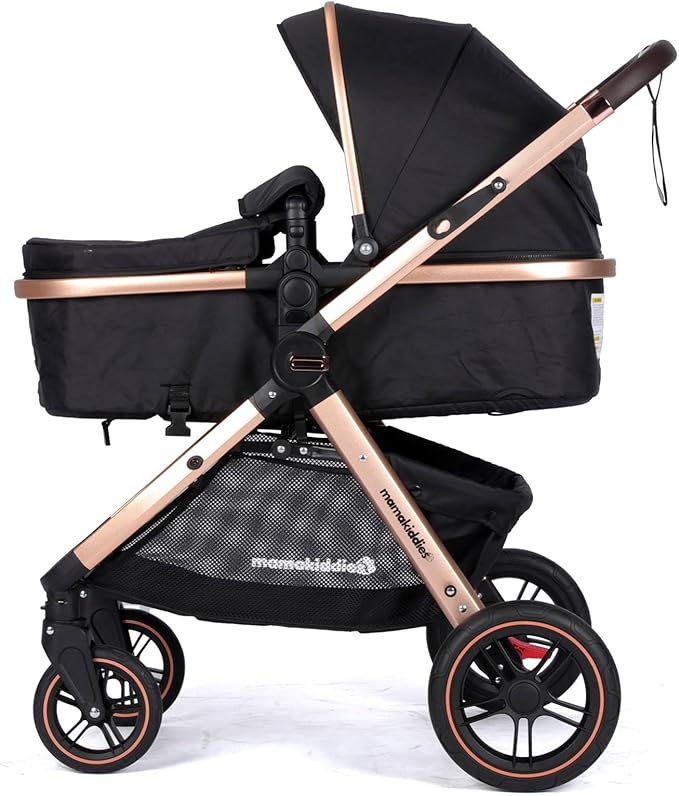 Compact Convertible 2in1 Aluminium Alloy Pram Stroller