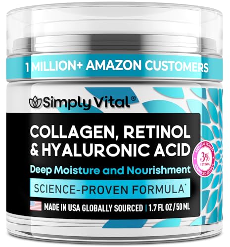 Simply Vital Collagen, Retinol & Hyaluronic Acid Cream