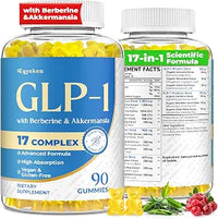 GLP-1, GLP-1 Supplement for Women & Men with Berberine, Akkermansia