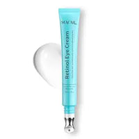 Retinol Eye Cream - Anti Aging Under Eye Cream with Hyaluronic Acid & Caffeine, Eye Serum for Dark Circles & Puffiness, Reduces Wrinkles & Repairs Eye Area (15ml)