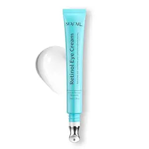 Retinol Eye Cream - Anti Aging Under Eye Cream with Hyaluronic Acid & Caffeine, Eye Serum for Dark Circles & Puffiness, Reduces Wrinkles & Repairs Eye Area (15ml)
