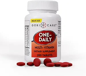 One-Daily Multi-Vitamin Tablet, 200 Count by GeriCare