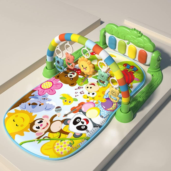 Baby Gym Play Mats,Kick & Play Piano Gym for Infants Baby