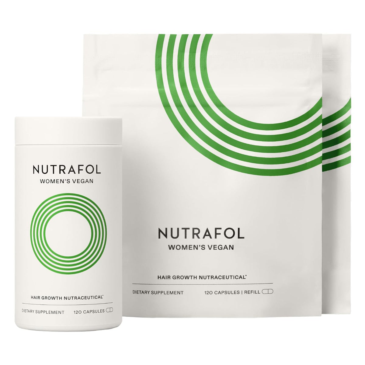 Nutrafol Women's Hair Growth Supplements, For Women 18-44 Years Old, Clinically Tested- 3 Month Supply