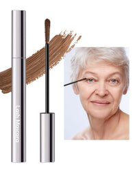 Brown Mascara for Older Women 60 Plus, Hypoallergenic Prime Mascara for Sensitive Eyes,Waterproof Long Lasting-02