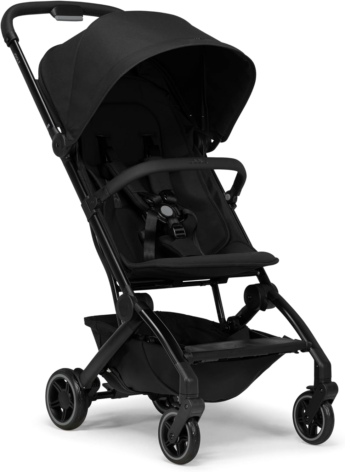 Joolz AER+ (Space Black) - Strollers & Prams, One-Hand Compact Fold, Ultra-Light Weight & Compact 6kg, Cot or Capsule, Travel Stroller, Carry Bag Included, Airplane Overhead
