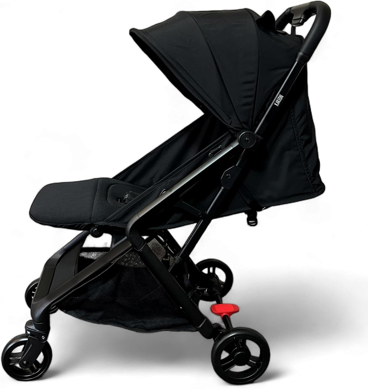 Travel Stroller – Lightweight & Compact, Adjustable Recline & Footrest, All-Terrain Wheels