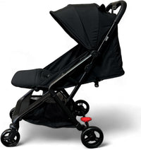 Travel Stroller – Lightweight & Compact, Adjustable Recline & Footrest, All-Terrain Wheels