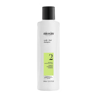 Nioxin System 2 Scalp + Hair Thickening Shampoo for Natural Hair with Progressed Thinning | Cleanse & Boost Hair Density with Niacinamide & Biotin