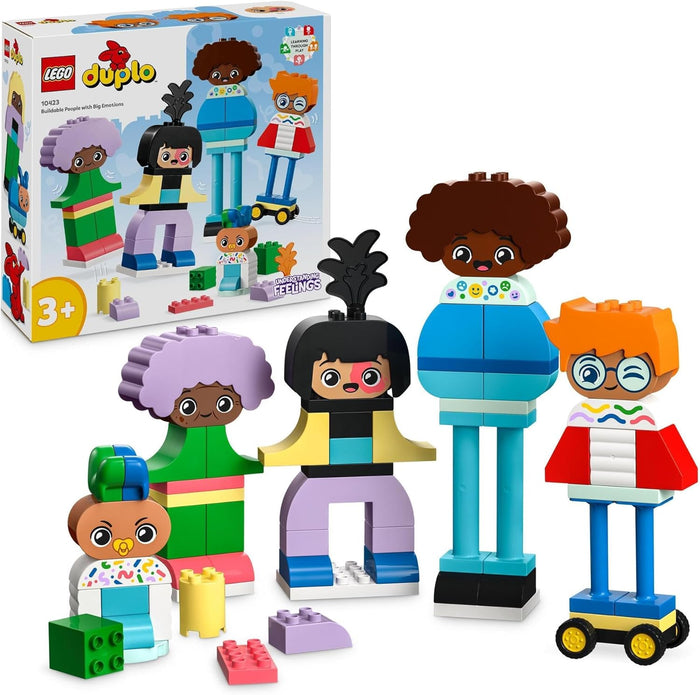 LEGO DUPLO Town Buildable People with Big Emotions 10423 Building Toy for Ages 3 and Over