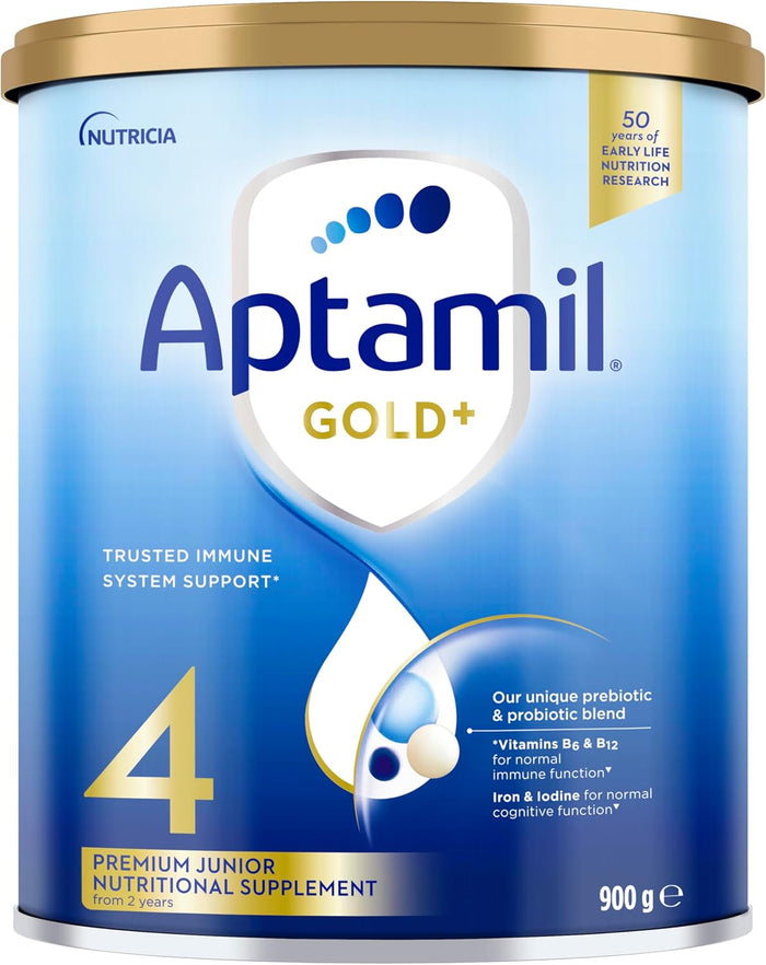 Aptamil Gold+ 4 Premium Junior Milk Drink,From 2 Years, 900g