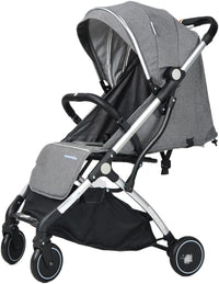 Mamakiddies Baby Pram & Stroller, One-Hand Compact Fold