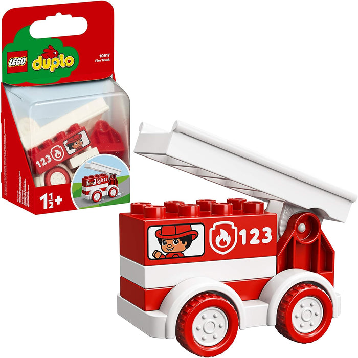 LEGO DUPLO My First Fire Truck 10917 Educational Fire Truck Toy, Great Birthday Toddlers Ages 18 Months and up