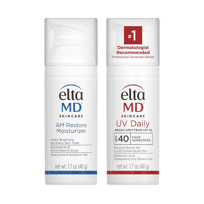 EltaMD AM Therapy Facial Moisturizer Lotion, Oil Free Face Moisturizer with Hyaluronic Acid, Hydrates and Moisturizes Skin, Lightweight Formula, Safe for Sensitive Skin