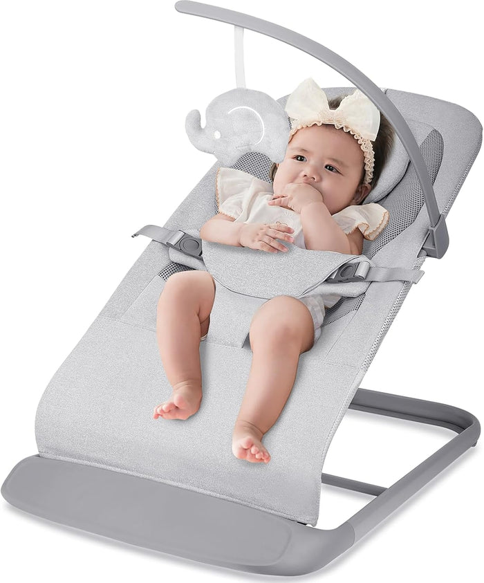 Baby Bouncer Baby Swing for Infants, Baby Rocker and Bouncers with 3 Recline Positions