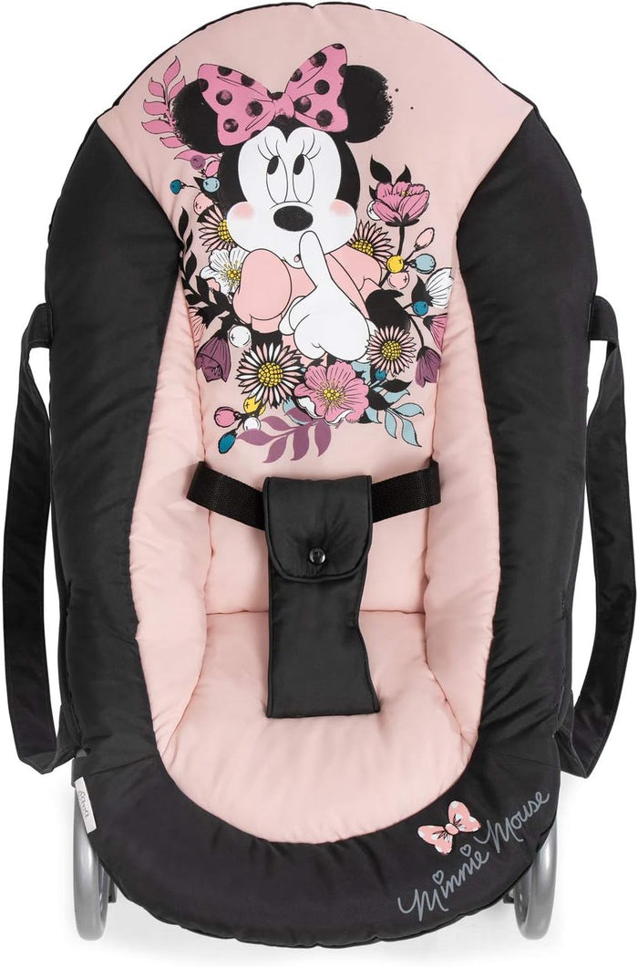 hauck Rocky, Disney Minnie Sweetheart - Baby Bouncer from Birth up to 9 kg