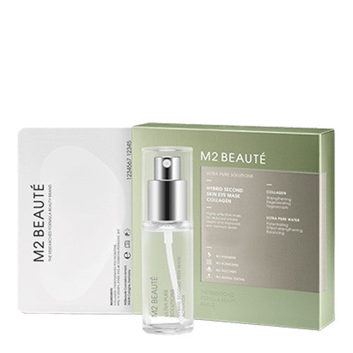 M2 Beaute Ultra Pure Solutions Second Skin Eye Mask Collagen