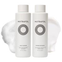 Nutrafol Shampoo and Conditioner, Cleanse and Protect Hair and Scalp, Improves Hair Volume, Strength and Texture- 8.1 Fl Oz Bottle