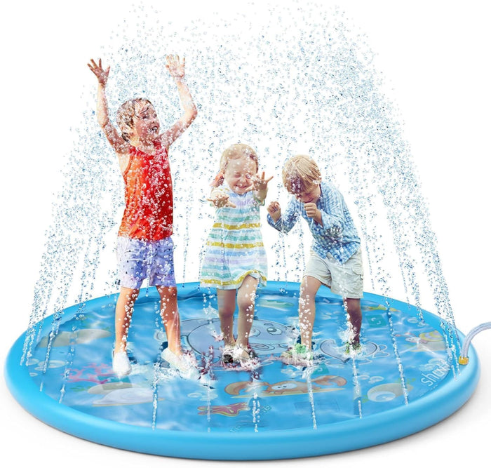 LALAASHHOP Splash Pad for Kids and Dogs (67Inch)