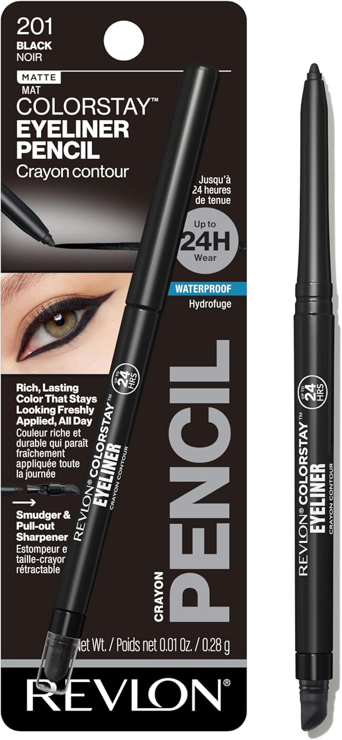 Revlon ColorStay Eyeliner Pencil, Black