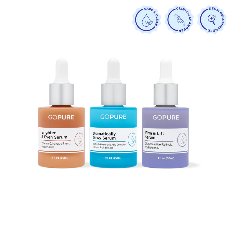 Gopure Power Trio Serum Set