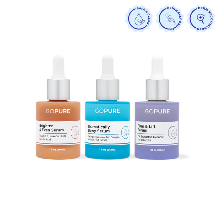 Gopure Power Trio Serum Set
