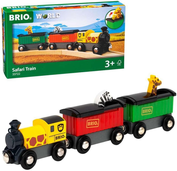 BRIO - Safari Train 3 Pieces