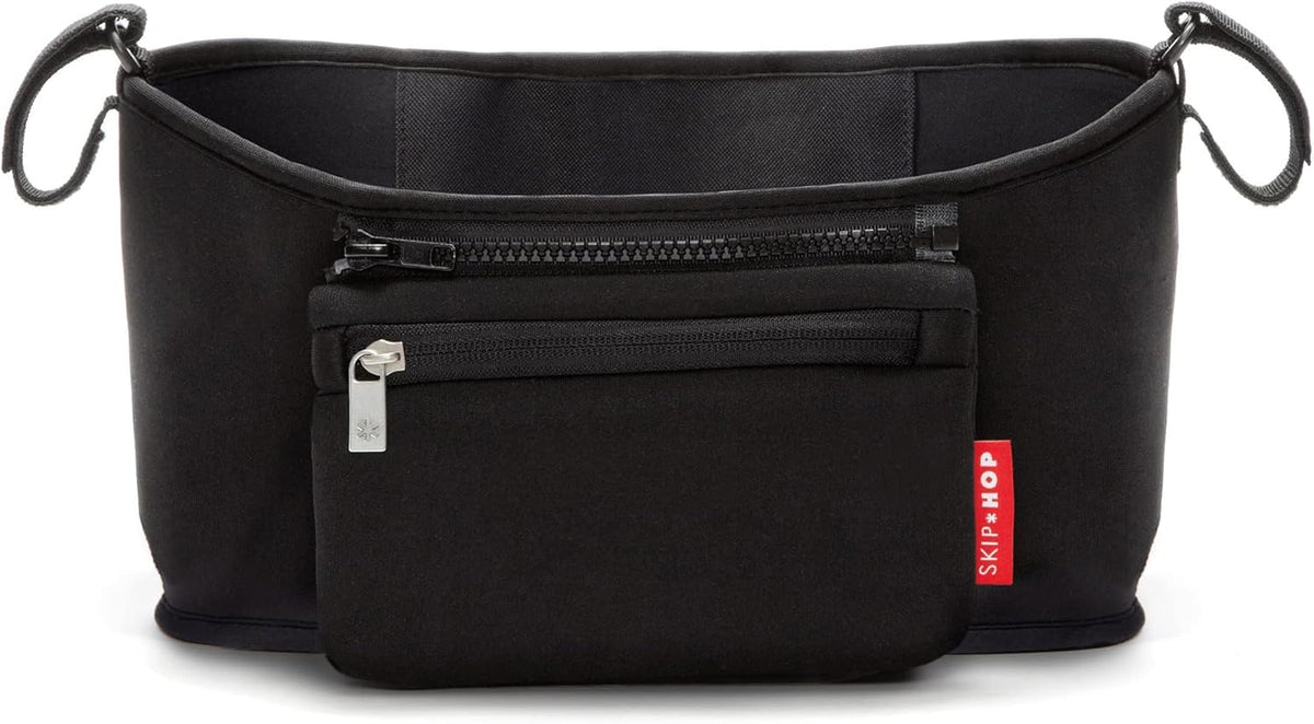 Skip Hop Stroller Organizer with Cup Holders, Grab & Go, Black