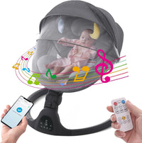 Baby Swing for Infants,Comfort Cradling Baby Rocker Portable Newborn Swing-USA Product