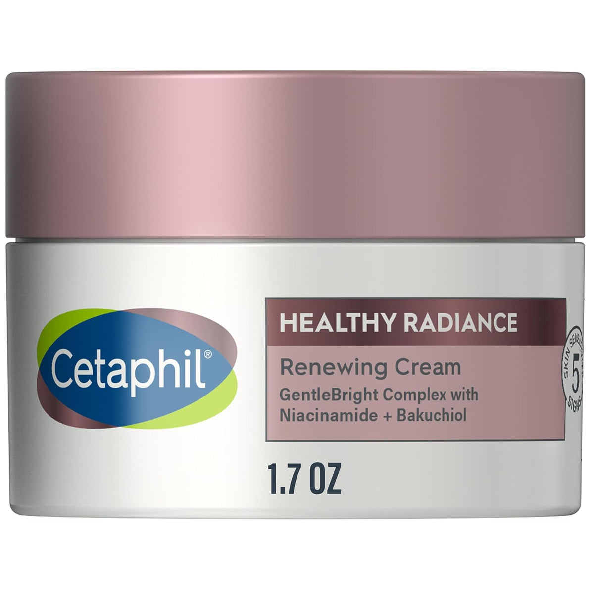 Cetaphil Face Cream, Designed for Sensitive Skin, Hypoallergenic, Fragrance Free, 1.7oz
