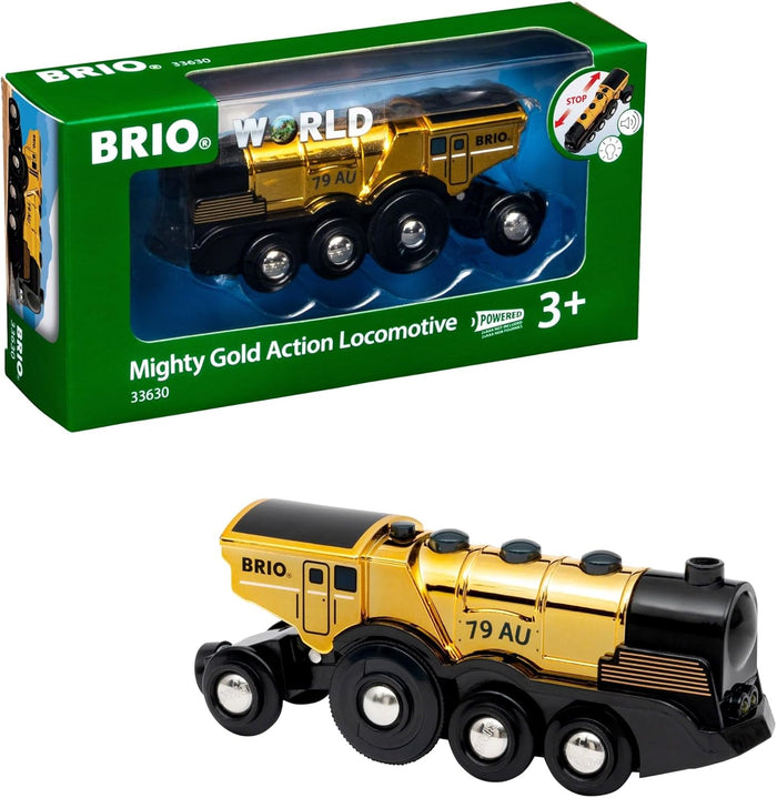 BRIO - Mighty Gold Action Locomotive