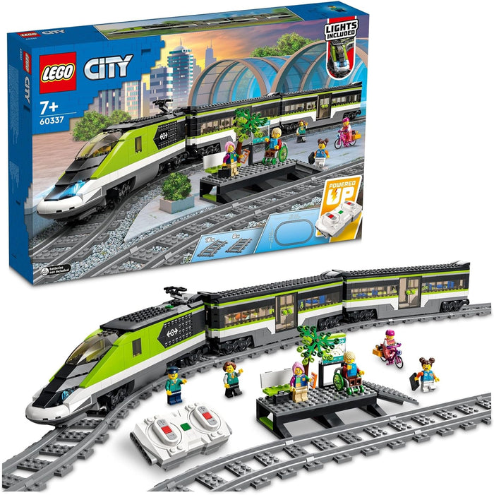 City Express Passenger Train Set, Remote Controlled Train Toy for 7+
